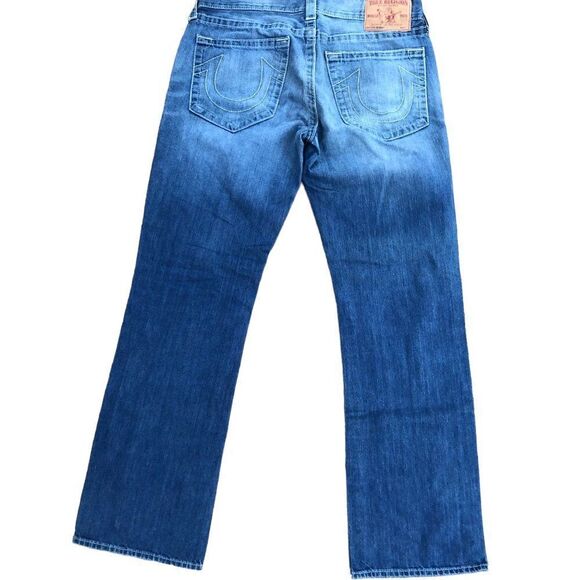 Vintage True Religion Jeans Size 34 BOBBY Blue - Picture 2 of 10